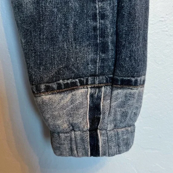 Rag & bone miramar jogger denim heavily distressed sweatpants french terry XS - Picture 3 of 8